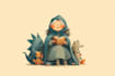 do children book illustration character design children
