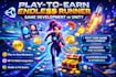 develop play to earn runner game, endless runner game development, unity game