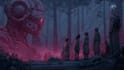 do sci fi horror and fantasy scene concept art illustrations