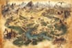 do fantasy map illustration