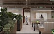 redesign office interior, workspace layout, reception mockup,meeting room render