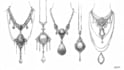 design custom jewelry with professional sketches