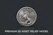 create 3d base relief sculpt models ready for 3d printing