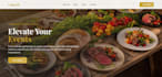 make professional catering website design and development