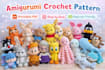 write amigurum plushie stuffed toys pdf crochet pattern video tutorial etsy shop