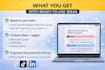 write 30 tiktok and linkedin hooks and content ideas