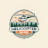 design high quality helicopter logo with express delivery