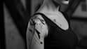 custom an abstract black tattoo design
