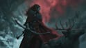 do dark fantasy art illustrations in a painterly style