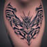 design unique tribal tattoo illustration