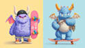 draw cartoon, comic illustrations and mascot characters