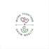 create a dreamy wedding logo with custom initials for couples