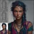 create fantasy character portrait art
