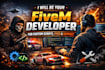 develop custom fivem scripts for esx and qbcore