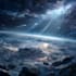 create high quality space art and futuristic space scenes