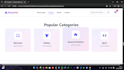 creating a website through vibe coding, lovable ai