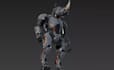 blender 3d sci fi character,mechanical creature,monster,robot model,glb humanoid
