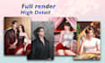 draw your character, illustrations or novel cover