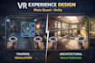 design immersive VR experiences and environments in unity meta quest ready