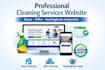 build cleaning services website, house and office cleaning, bookingkoala website