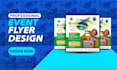 design a professional flyer for your business or event