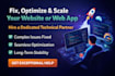 build design ecommerce redesign wordpress website business website development