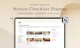 create workflow tracker template, notion checklist, qr, productivity dashboard