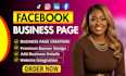 create and setup facebook business page