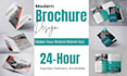 design creative flyer, brochure and booklet