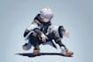 paint awesome characters in anime, manga style