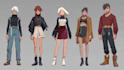 draw anime concept characters design