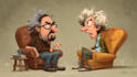 draw artistic cartoon caricatures