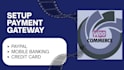the setup payment gateway for woocommerce