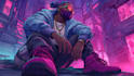 create art in cyberpunk style