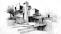 do hand drawn architectural sketches