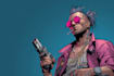 design cyberpunk character, original character design