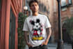 create cartoon vector illustration for t shirt print design