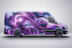 create professional car wrap