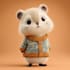 draw cute cartoon animal character