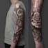 create a tattoo design for sleeve