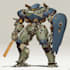 create a mecha robot art for you