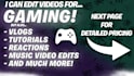 edit for gaming, irl, tutorials, and other kinds of videos