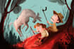 draw a digital illustration, children illustration