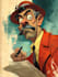 draw cartoon comic character and simple illustration