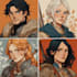 make a fantasy dnd party charecter art
