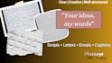 handwrite letters and notes
