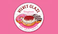 design acknowledged and trusted pops donuts logo
