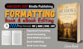 do workbook paperback formatting amazon kdp book publishing manuscript editing