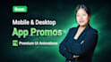 create high end saas explainer and mobile app promo video
