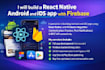 integrate firebase into your react native mobile app